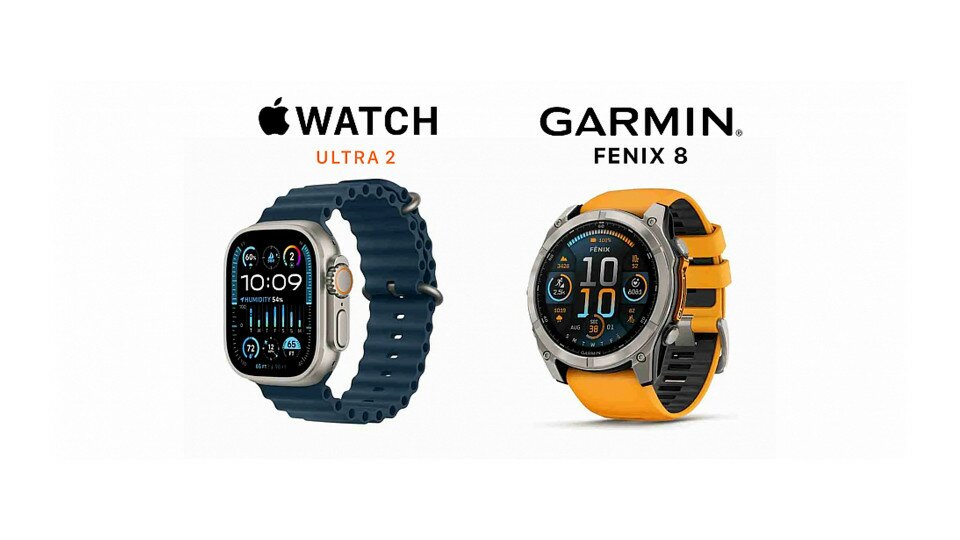 Garmin Fenix 8 против Apple Watch Ultra 2: Какие смарт-часы выбрать?